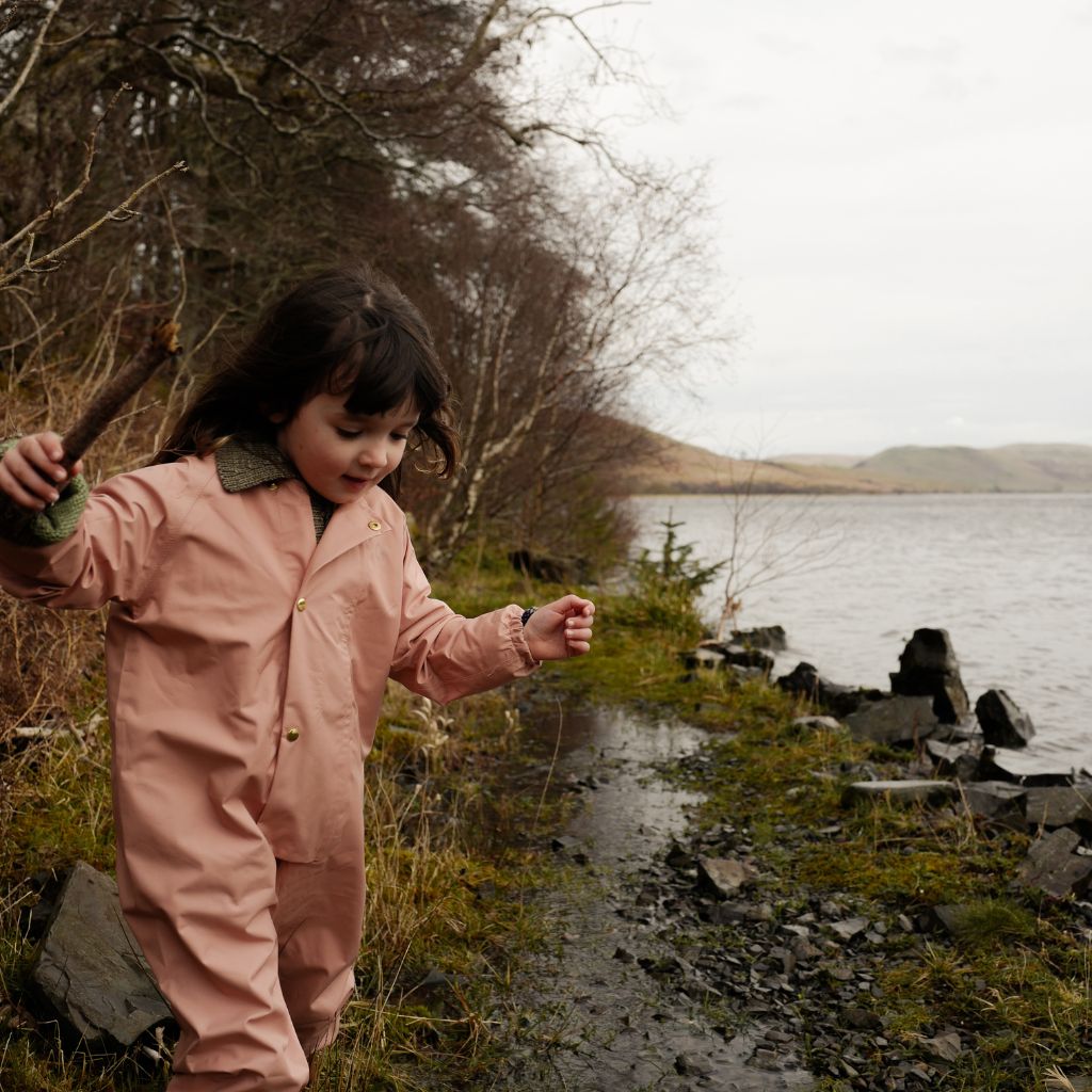 Onesie Rainsuit - Crabapple 