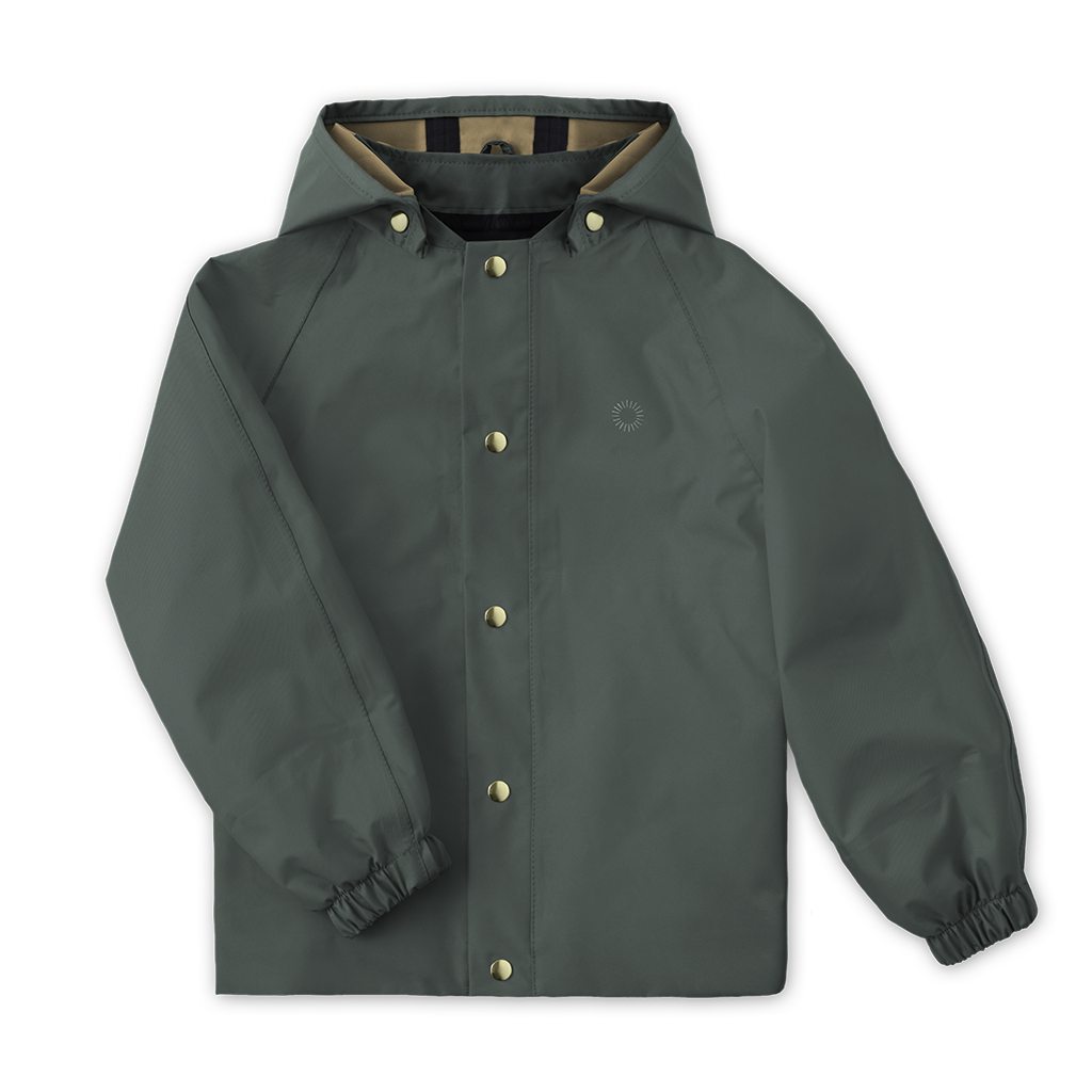 Aviator Rain Coat - Laurel