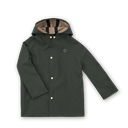 Midi Rain Coat - Obsidian