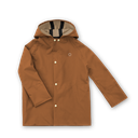 Midi Rain Coat - Rust