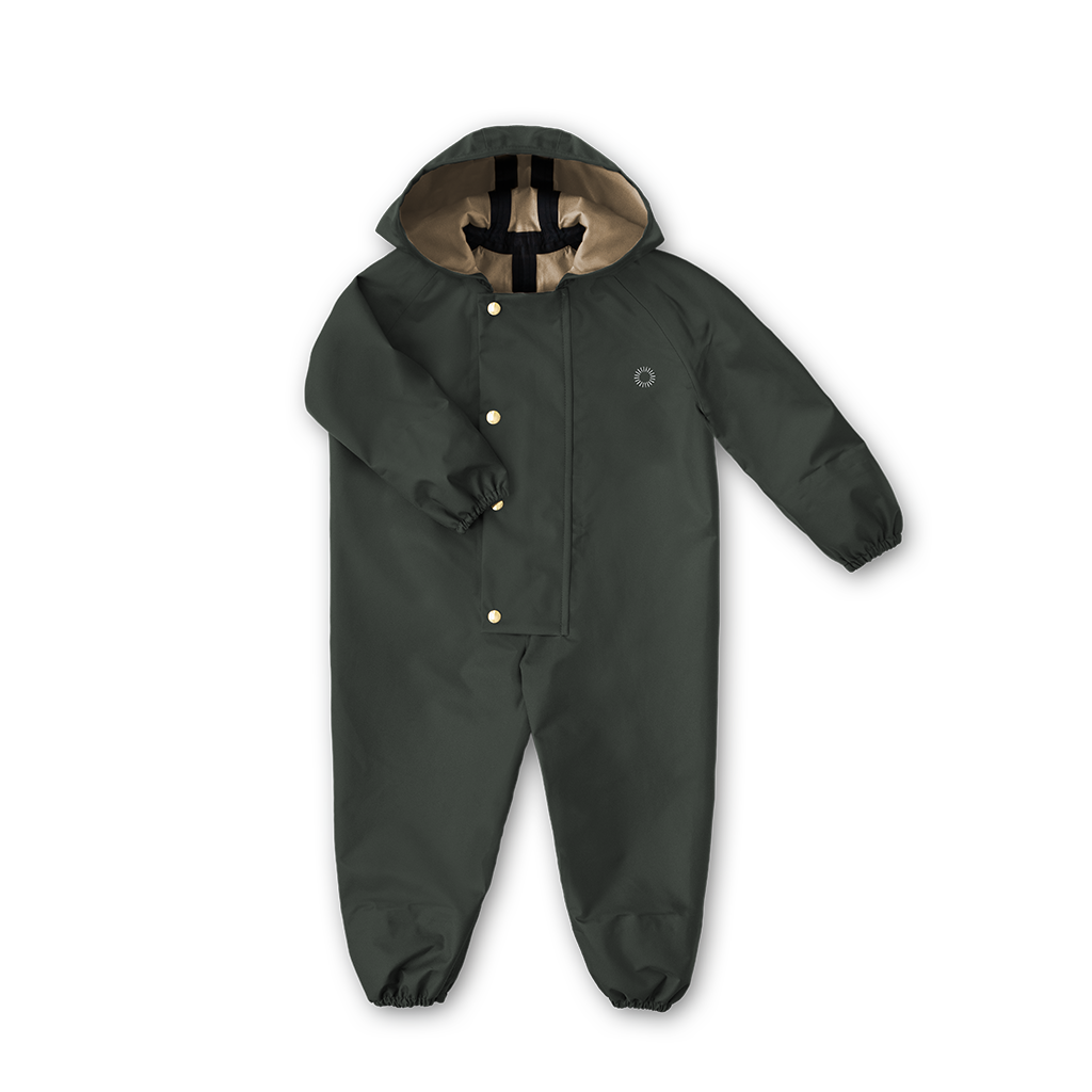Onesie Rainsuit - Obsidian