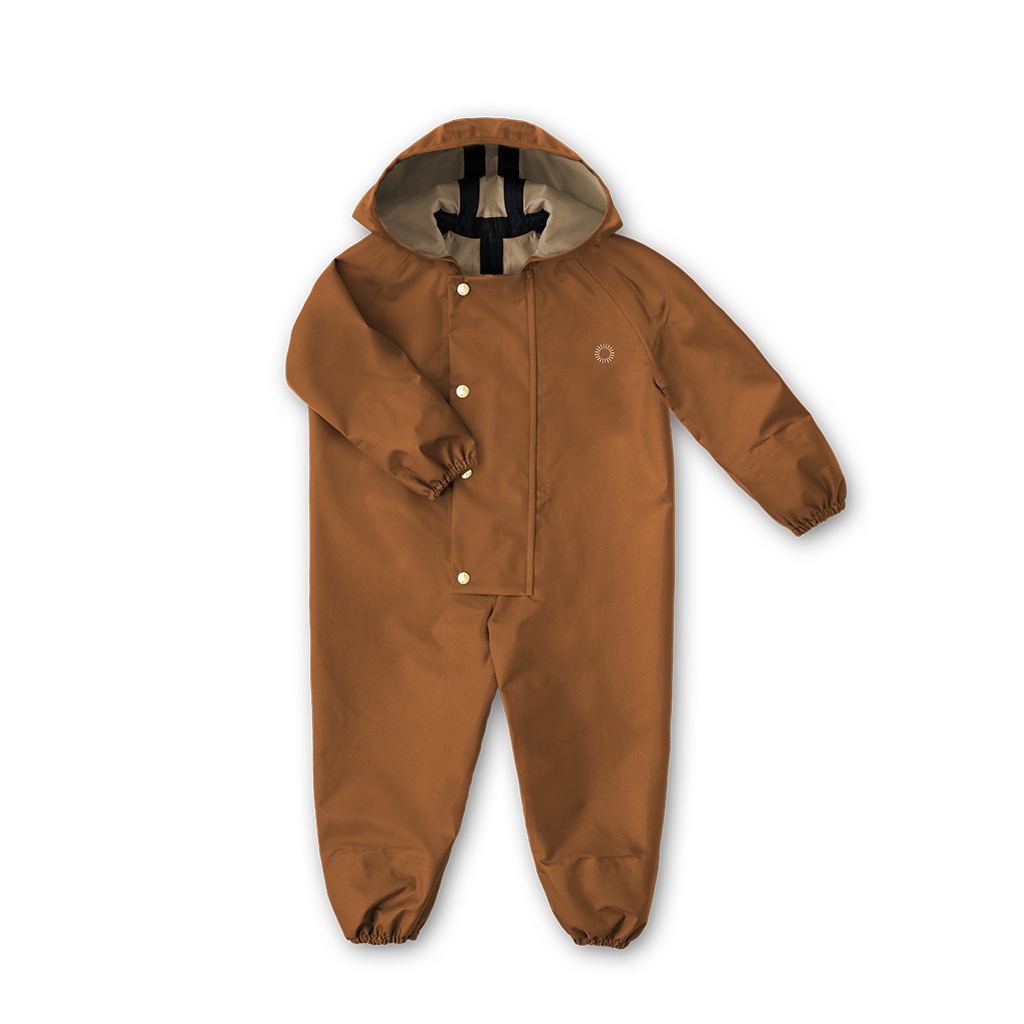 Onesie Rainsuit - Rust