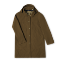 Women's Daily Rain Coat - Rust
