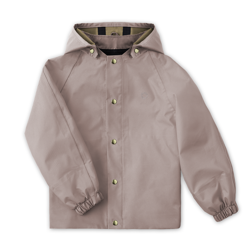 Aviator Rain Coat - Crabapple