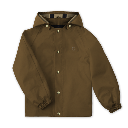 Aviator Rain Coat - Rust