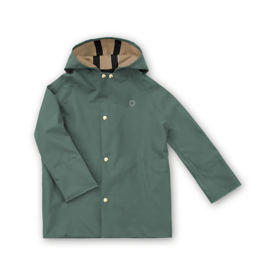 Midi Rain Coat - Laurel